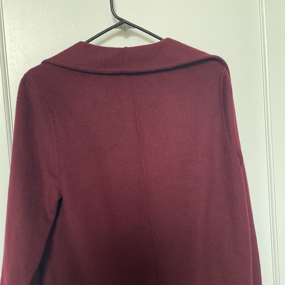 LaMarque Kiera Burgundy Wool Coat - Picture 14 of 16